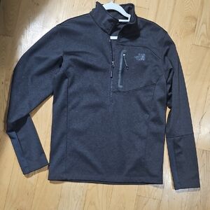 The North Face Charcoal Quarter-Zip Jacket